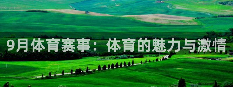 9月体育赛事：体育的魅力与激情